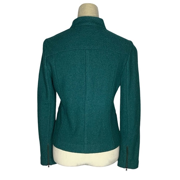 Talbots Wool Blend Green Jacket - Picture 3 of 6